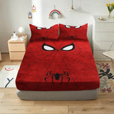Spider-Man Bedding Set - 2/3pcs Printed Polyester Anime Home Decor - Himpall